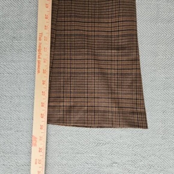 Urban Outfitters Jamie Flare Trouser Pant Size 6 Mid Rise Pockets Dark Academia - Picture 11 of 16